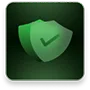 Security-first blockchain shield icon