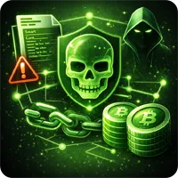 Blockchain threat model and risk analysis icon